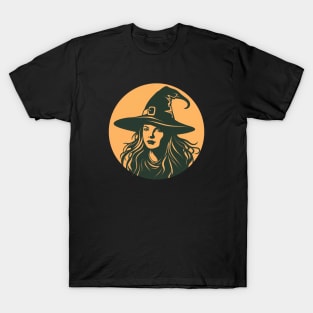 Vintage Witch Logo T-Shirt